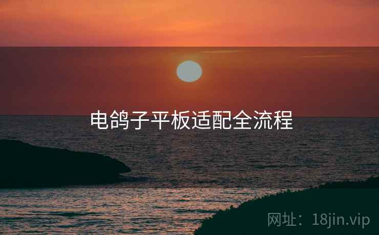 电鸽子平板适配全流程