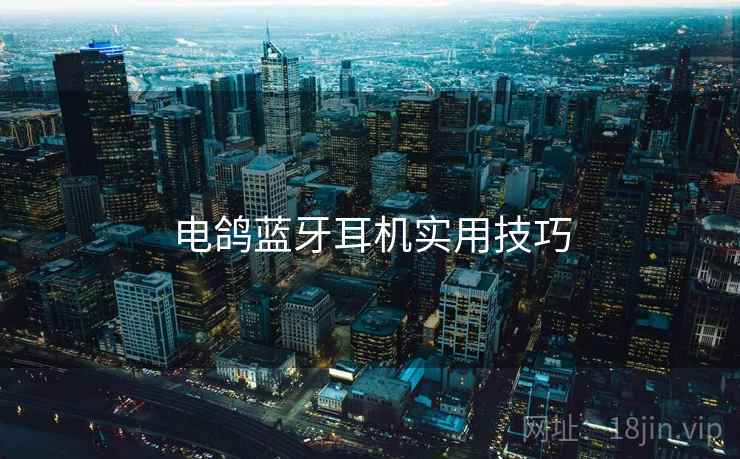 电鸽蓝牙耳机实用技巧