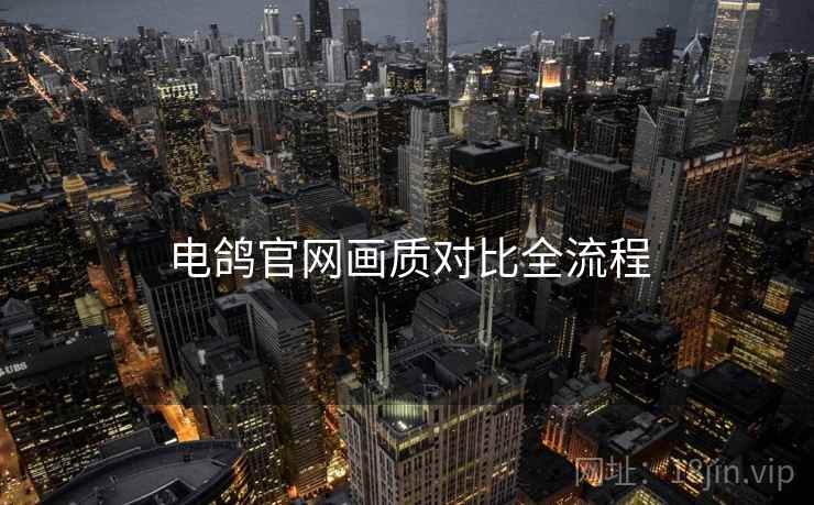 电鸽官网画质对比全流程 电鸽官网画质对比全流程