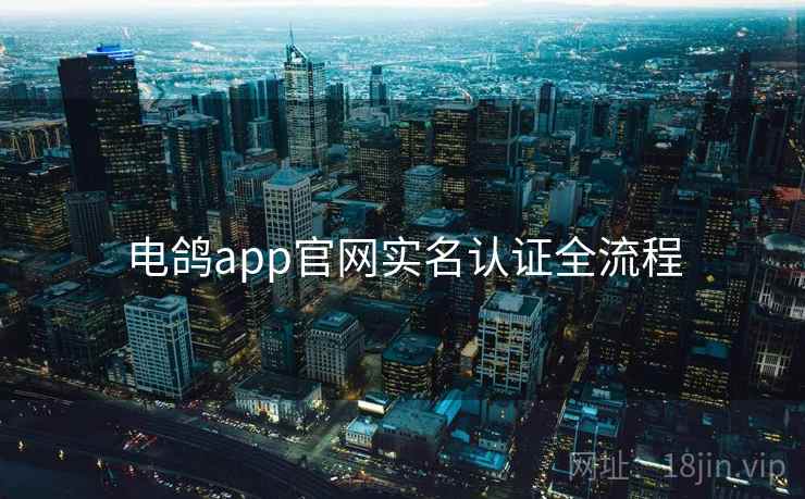 电鸽app官网实名认证全流程